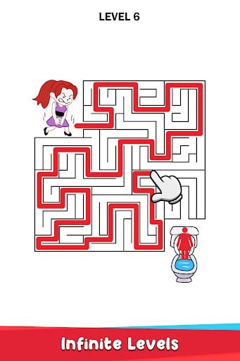 Toilet Rush Race: Draw Puzzle