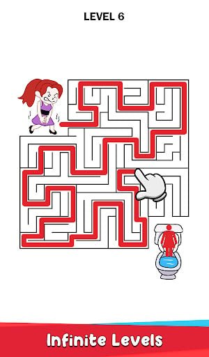 Toilet Rush Race: Draw Puzzle